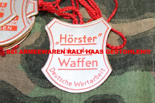 Original Etiketten Firma Hörster Solingen (1Stück)