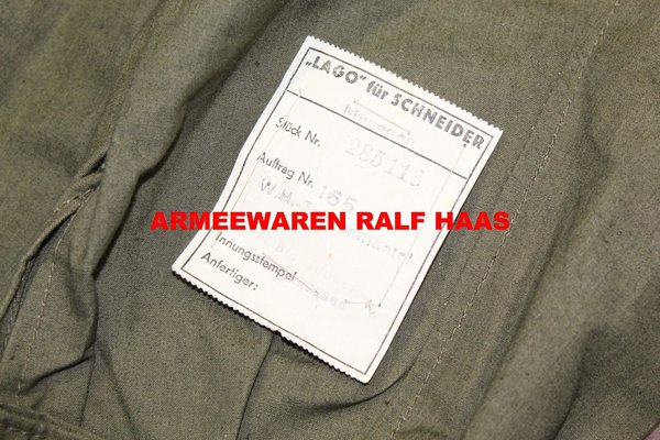 Wehrmacht Tropenmantel ungetragen mit Etikett